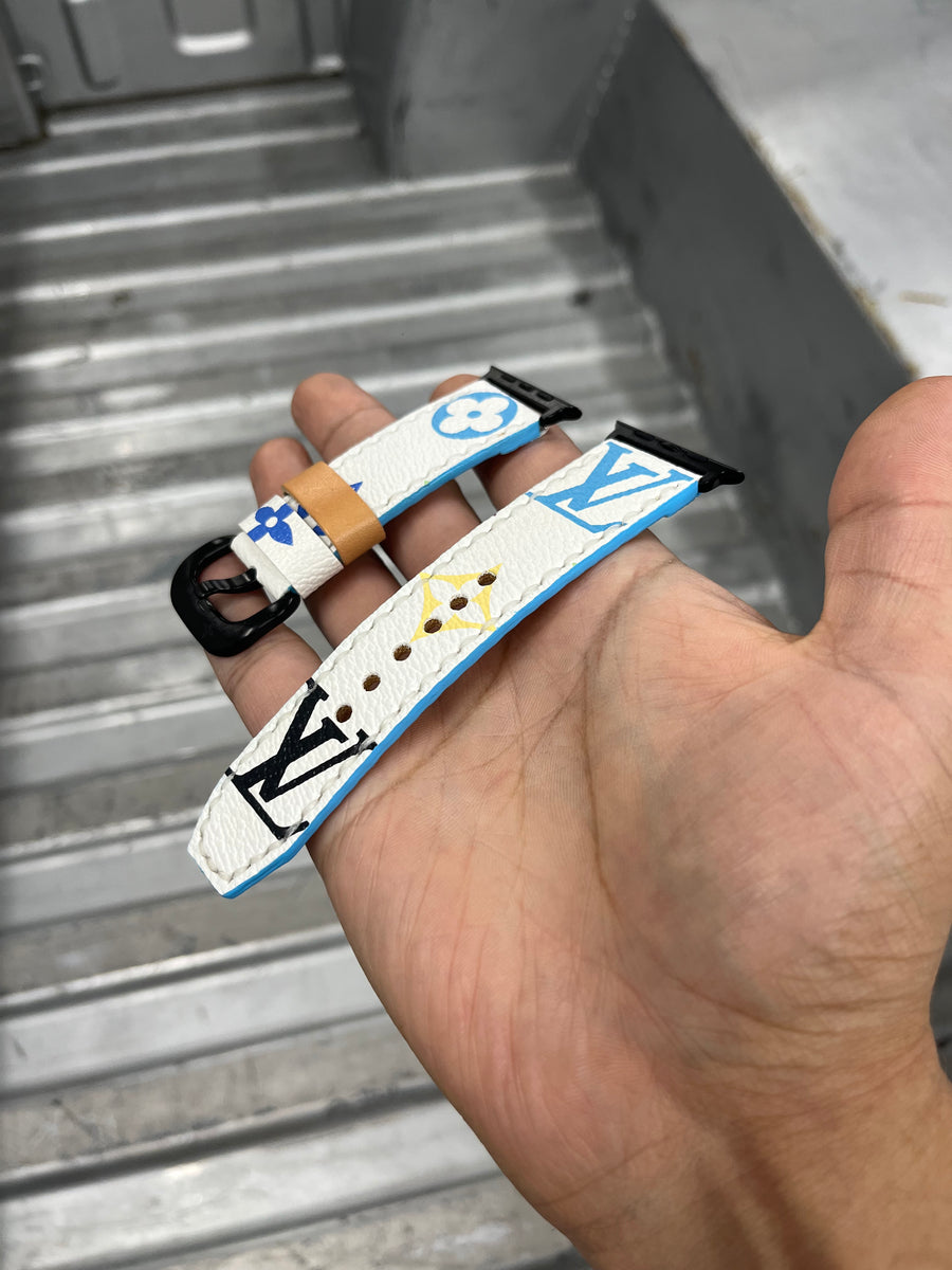 White louis vuitton sales apple watch band