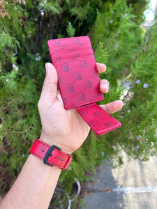Custom apple watch & Magnetic card holder Deal