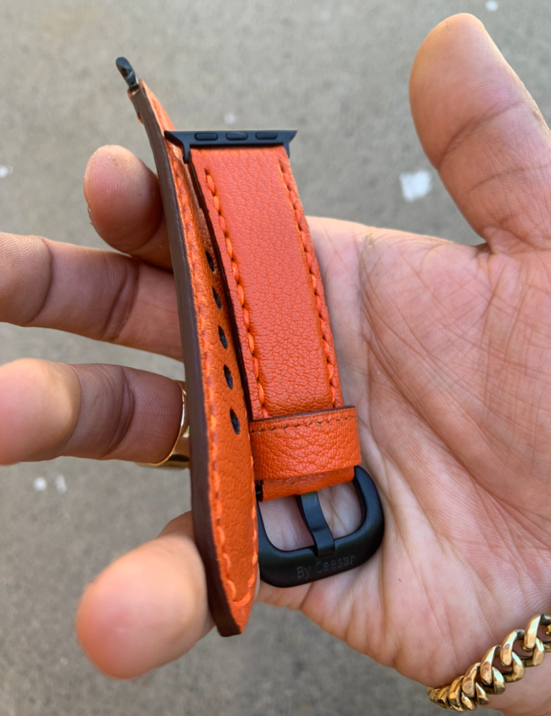 custom hand made Apple Watch band – cesarsshop