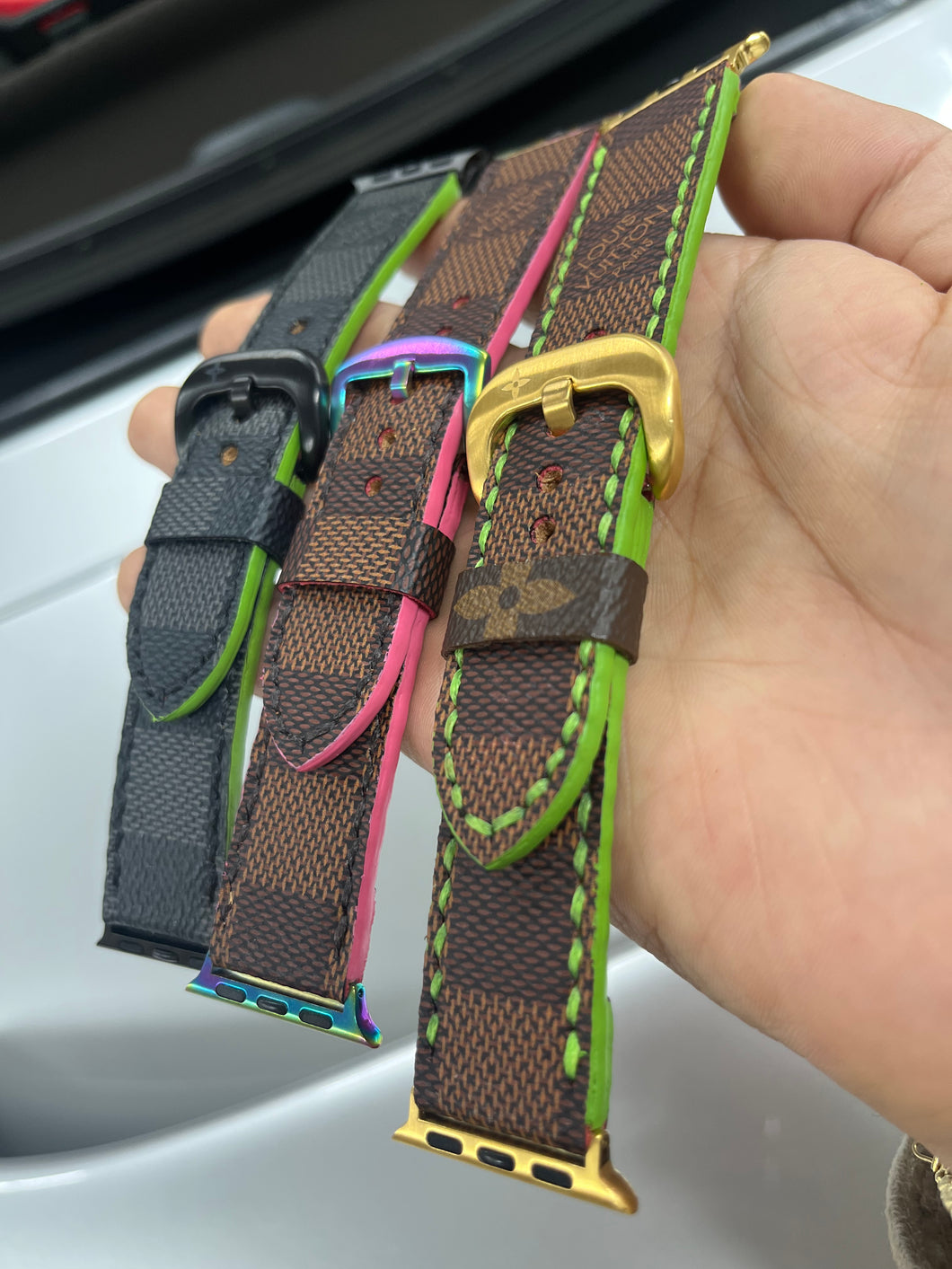 Upcycled LV Apple Watch Bands - Monogram *Final Sale*